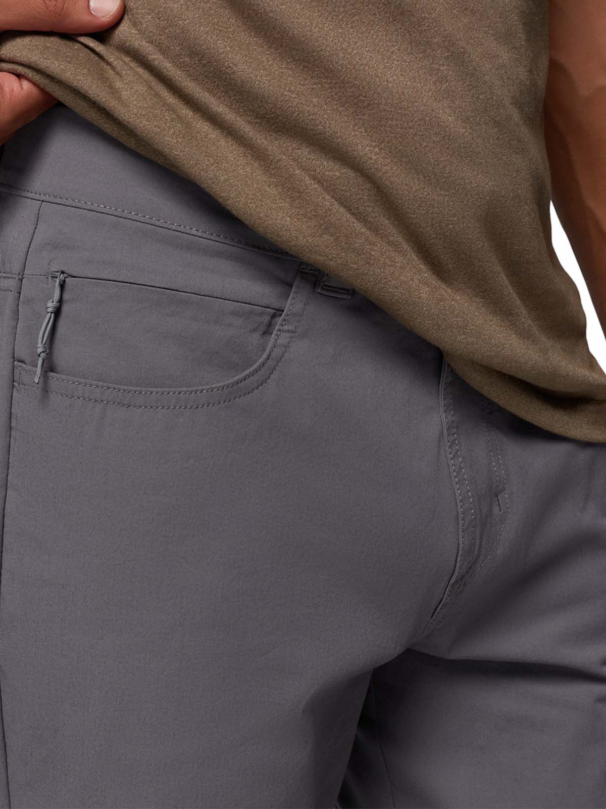 PANTALON HOMBRE ROC 5 POCKET GRIS COLUMBIA - 4