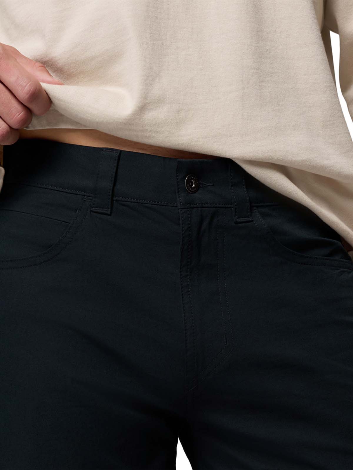PANTALON HOMBRE ROC 5 POCKET NEGRO COLUMBIA - 4