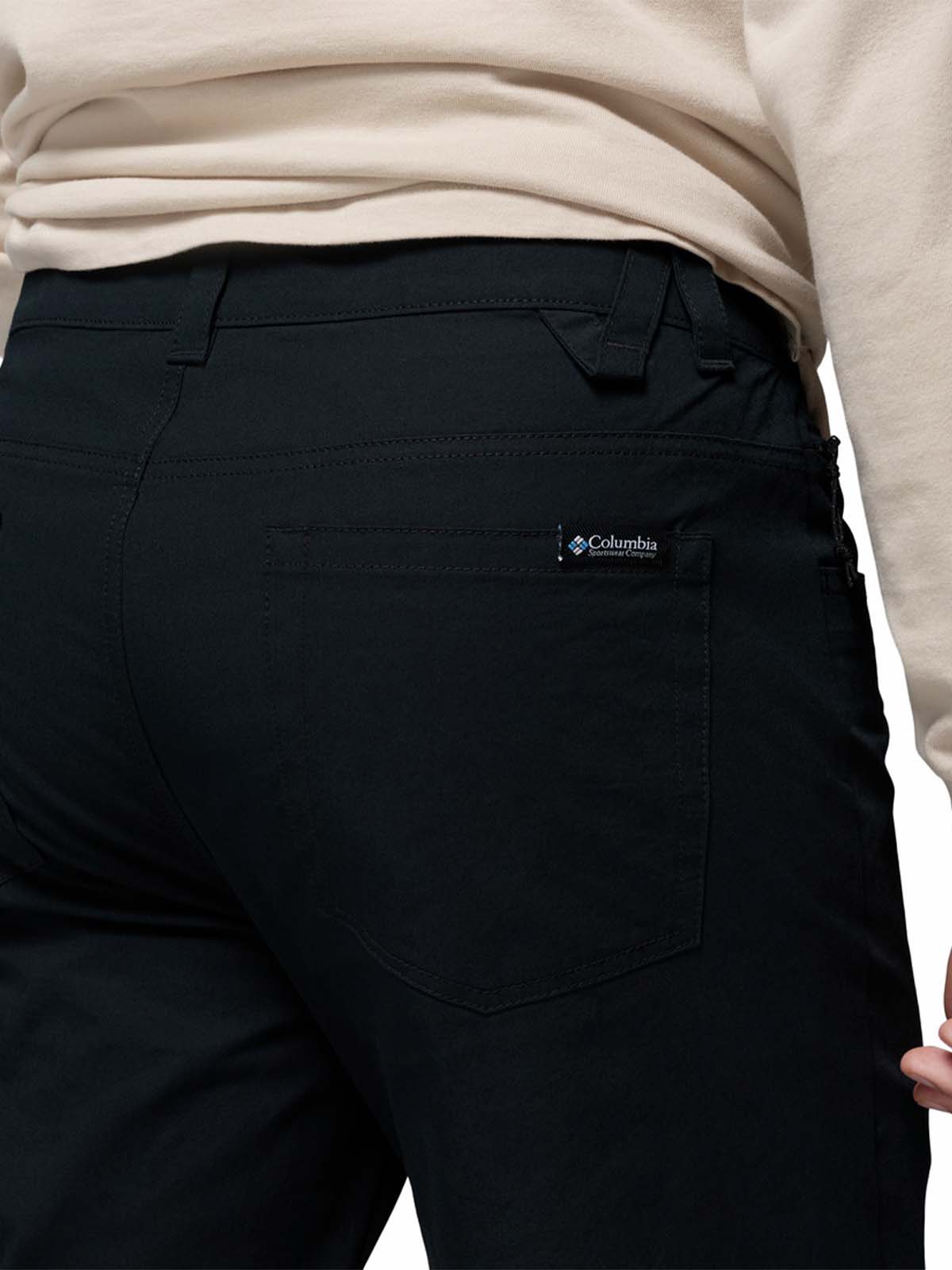 PANTALON HOMBRE ROC 5 POCKET NEGRO COLUMBIA - 5