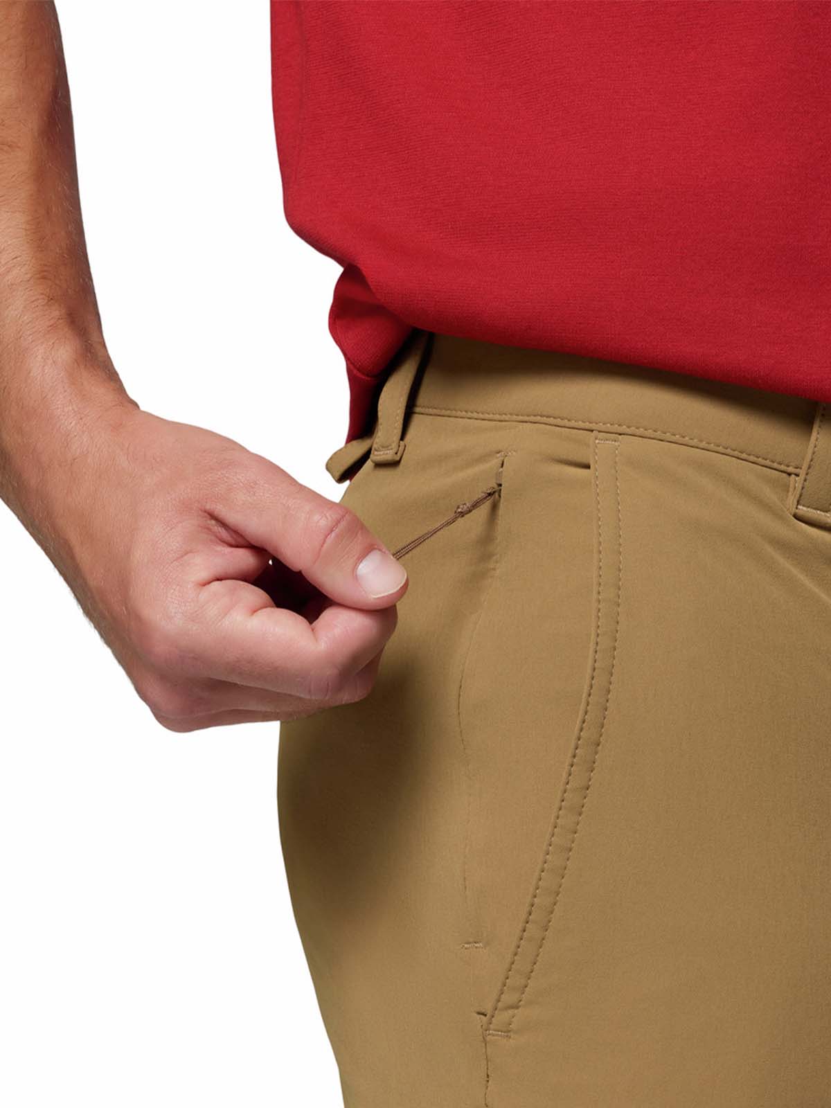 PANTALON HOMBRE ROC TECH CHINO CAFE  COLUMBIA - 4