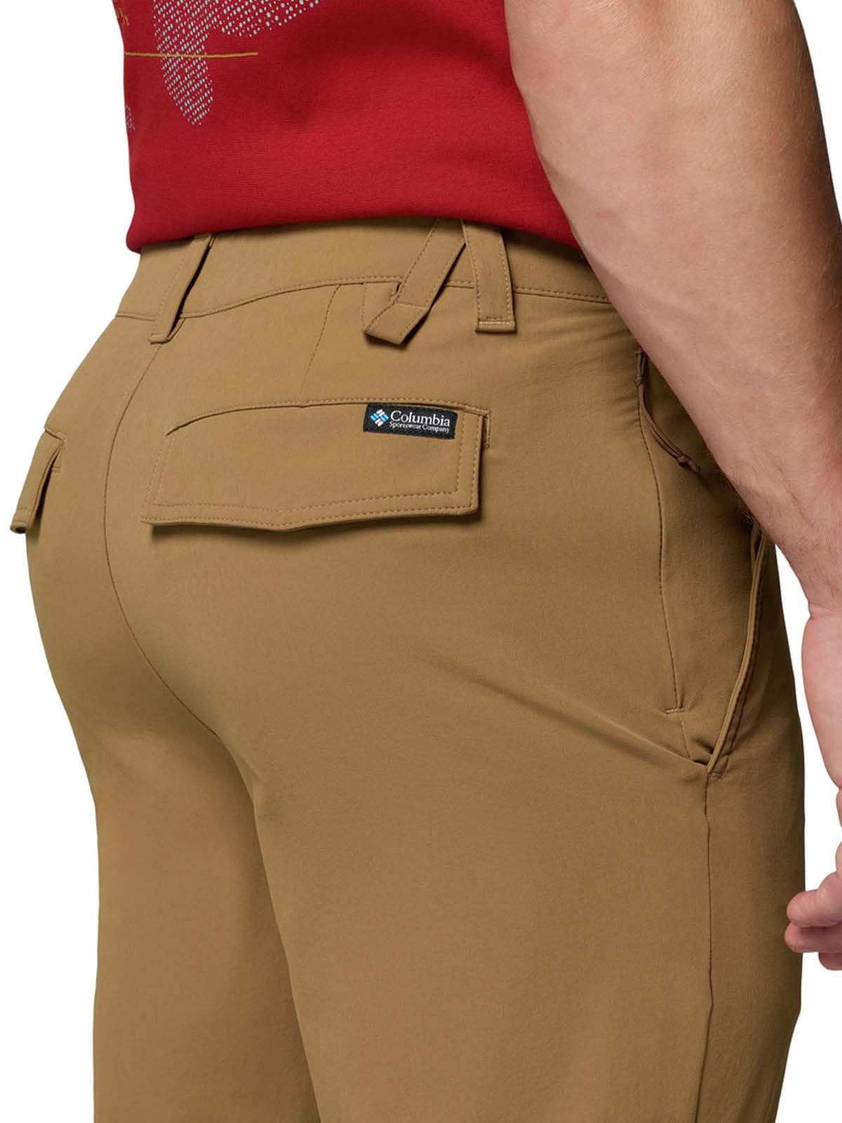 PANTALON HOMBRE ROC TECH CHINO CAFE  COLUMBIA - 5