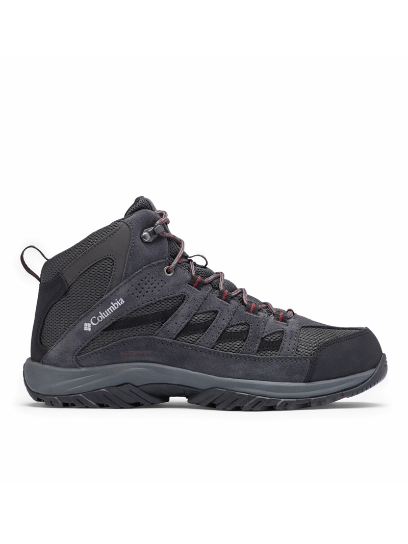 BOTIN HOMBRE CRESTWOOD MID WATERPROOF GRIS COLUMBIA - 1