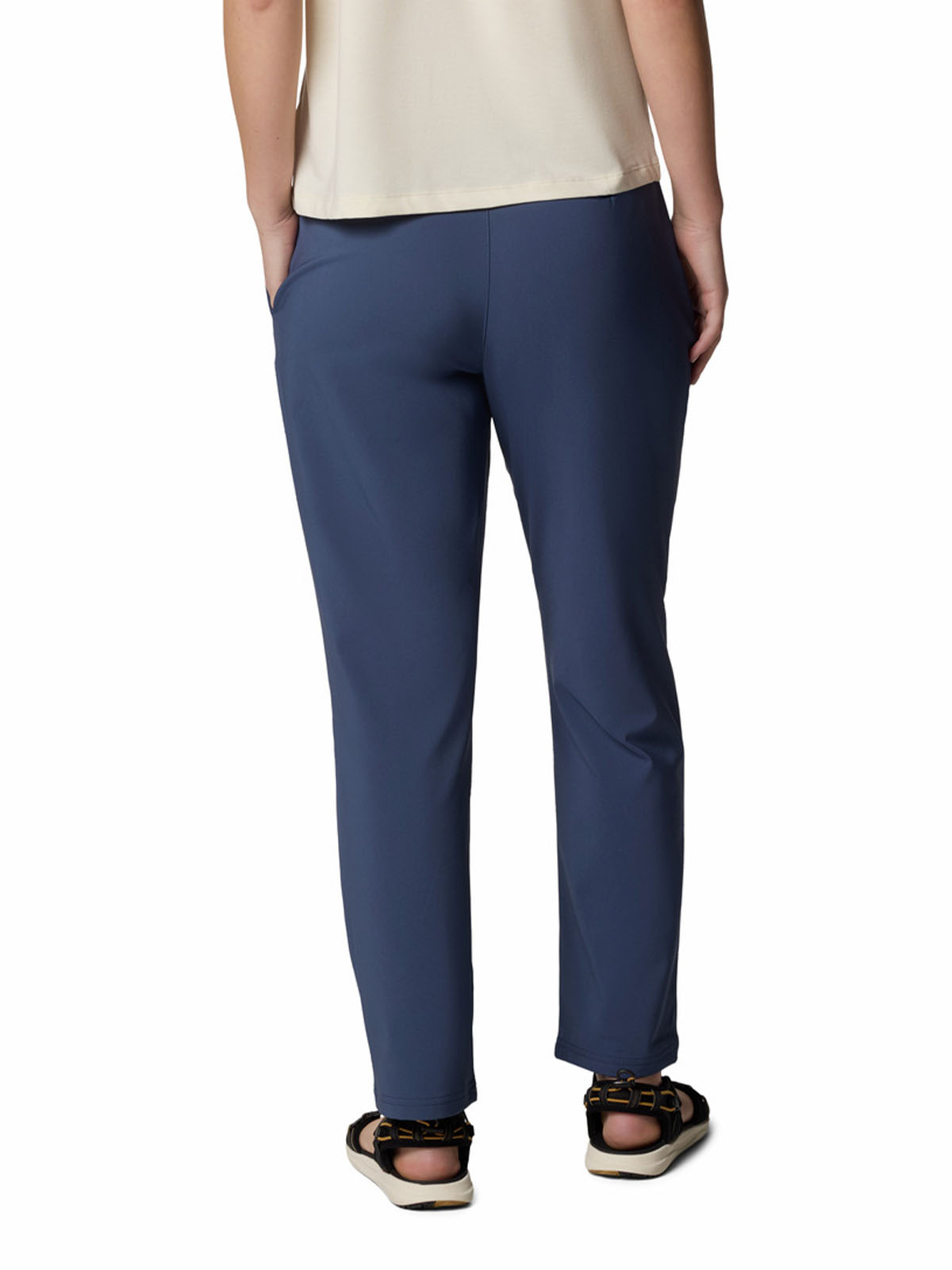 PANTALON MUJER ALL SEASONS PULL-ON AZUL COLUMBIA - 5