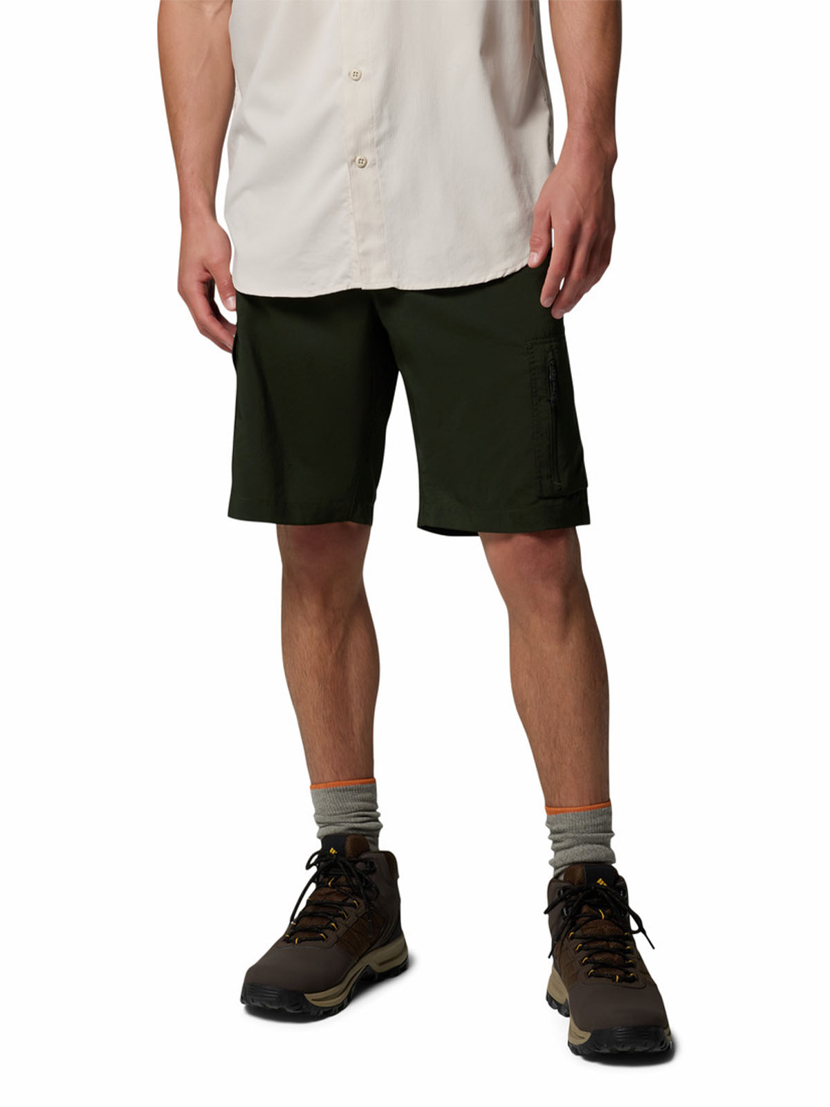 SHORT HOMBRE SILVER RIDGE CARGO VERDE COLUMBIA - 1