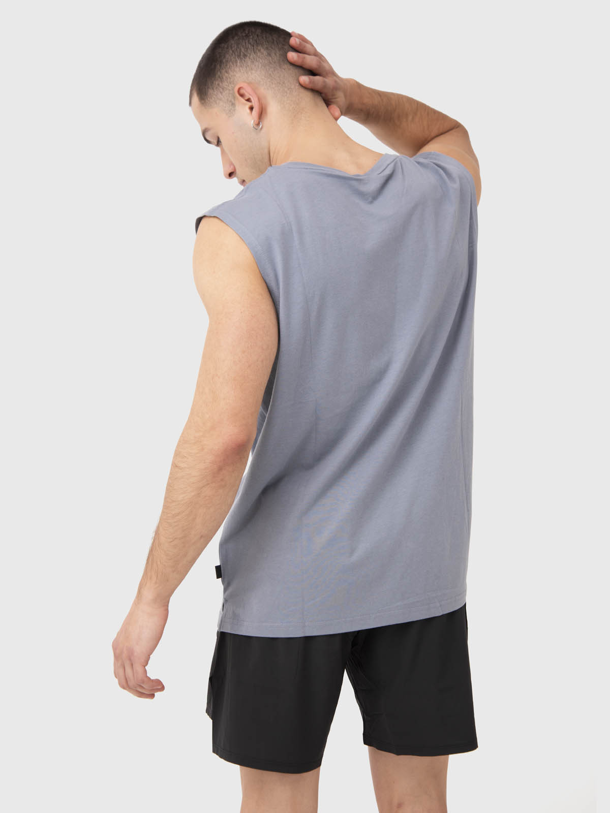 POLERA HOMBRE SLEEVELESS GRIS BSOUL - 2