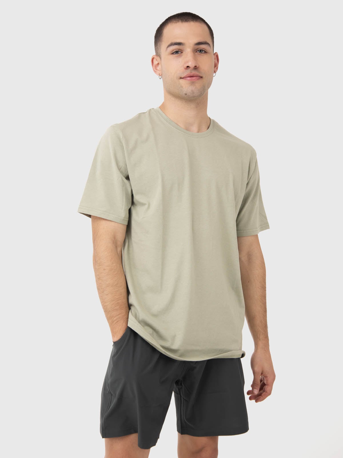 BSOUL POLERA HOMBRE PRINTED T-SHIRT VERDE CLARO BSOUL