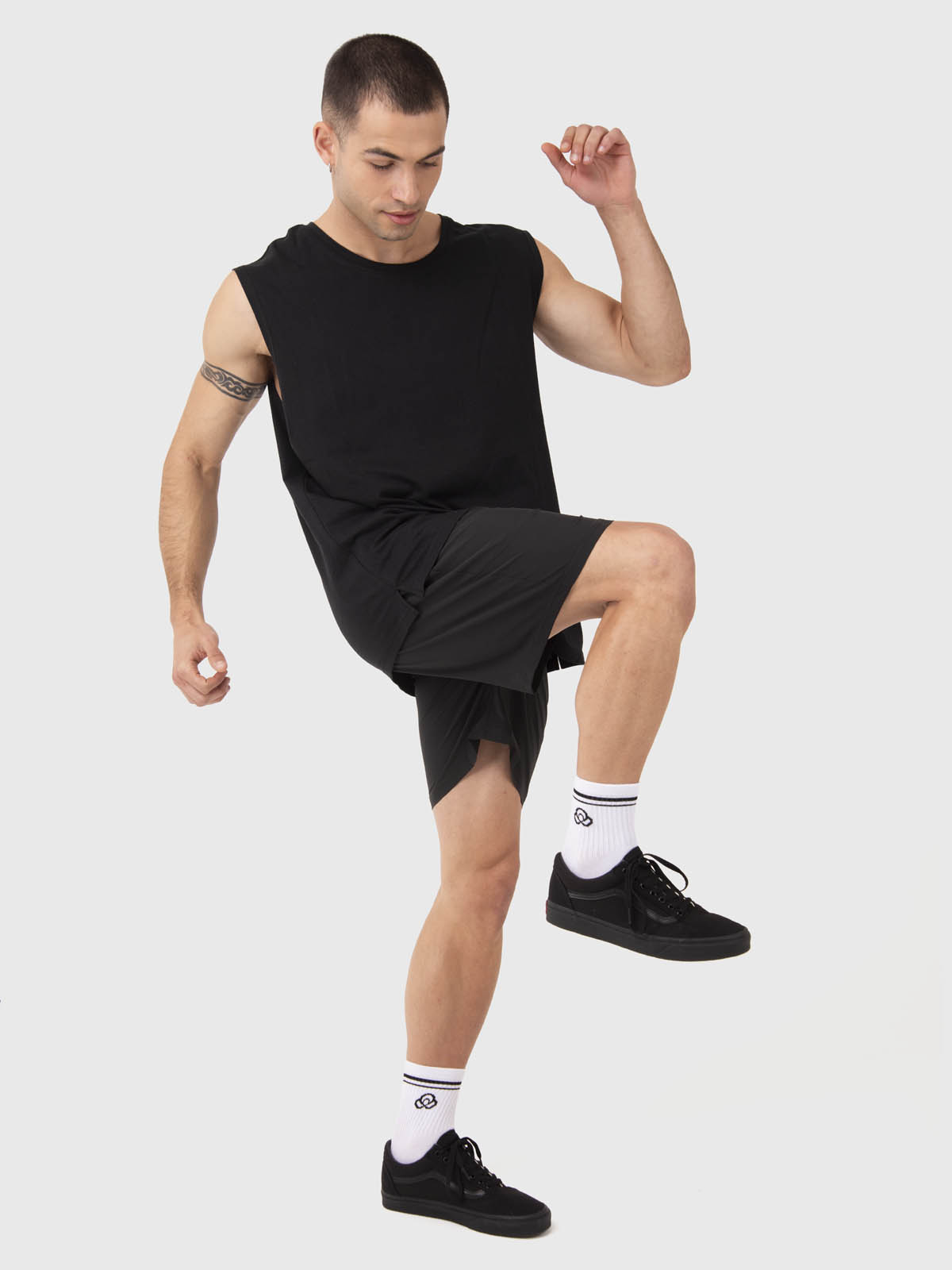 SHORT HOMBRE LINERLESS NEGRO BSOUL - 4