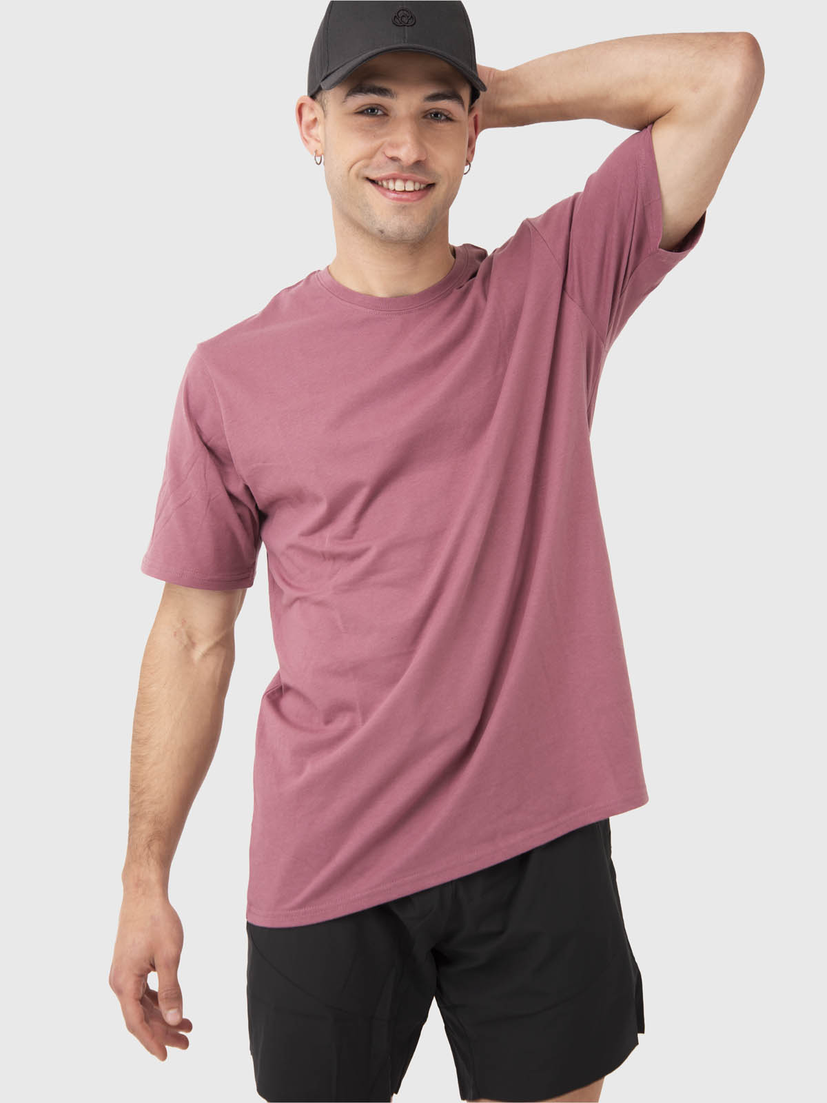 POLERA HOMBRE PRINTED T-SHIRT ROSADO BSOUL - 4