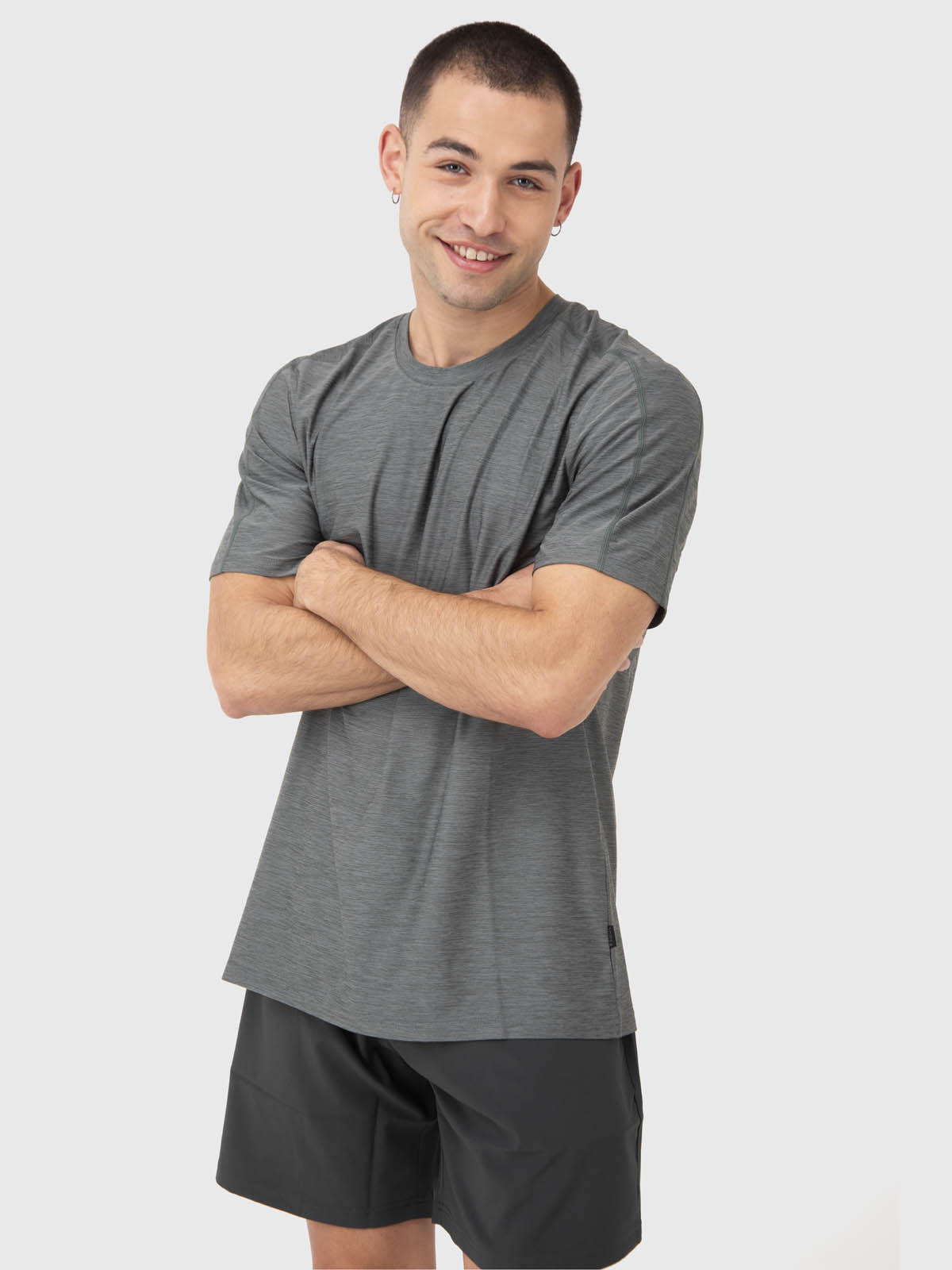 POLERA HOMBRE TRAINING T-SHIRT VERDE BSOUL - 1