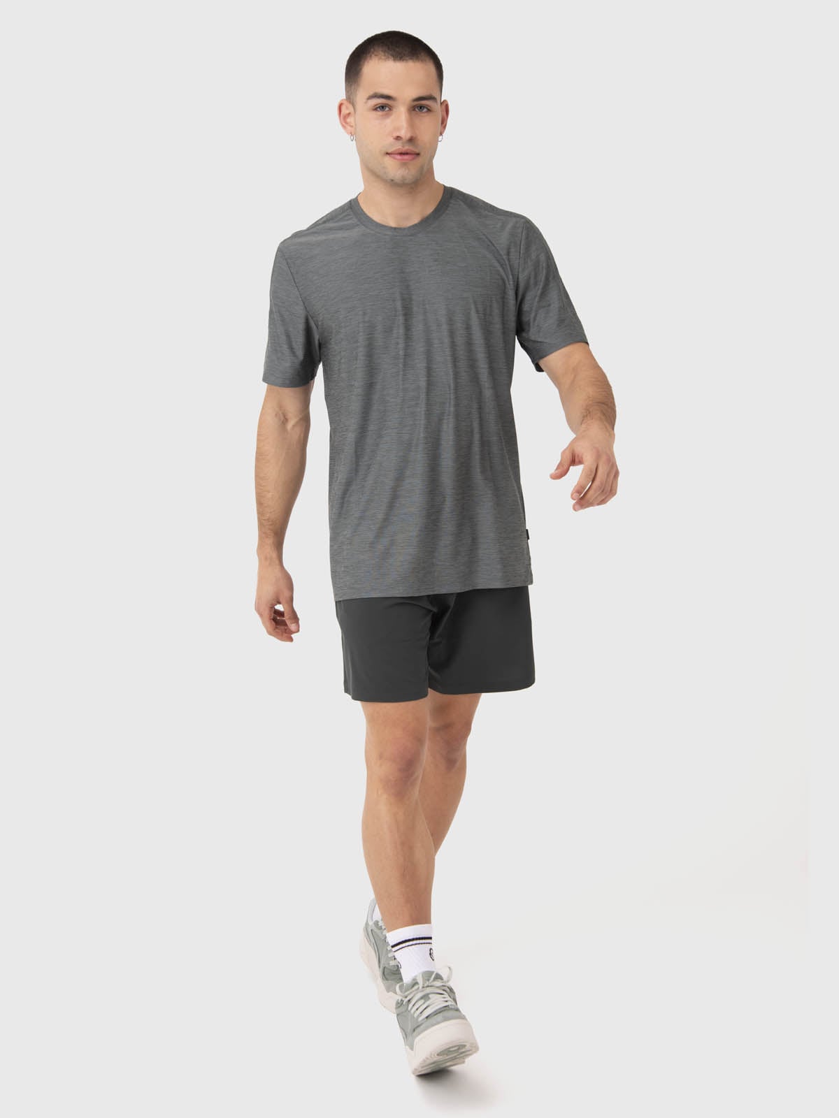 POLERA HOMBRE TRAINING T-SHIRT VERDE BSOUL - 4