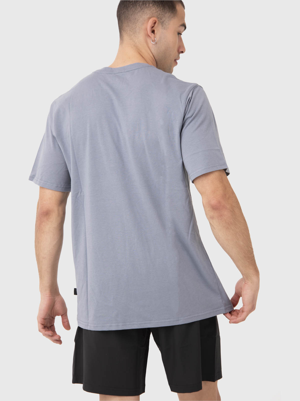 POLERA HOMBRE PRINTED T-SHIRT GRIS BSOUL - 2