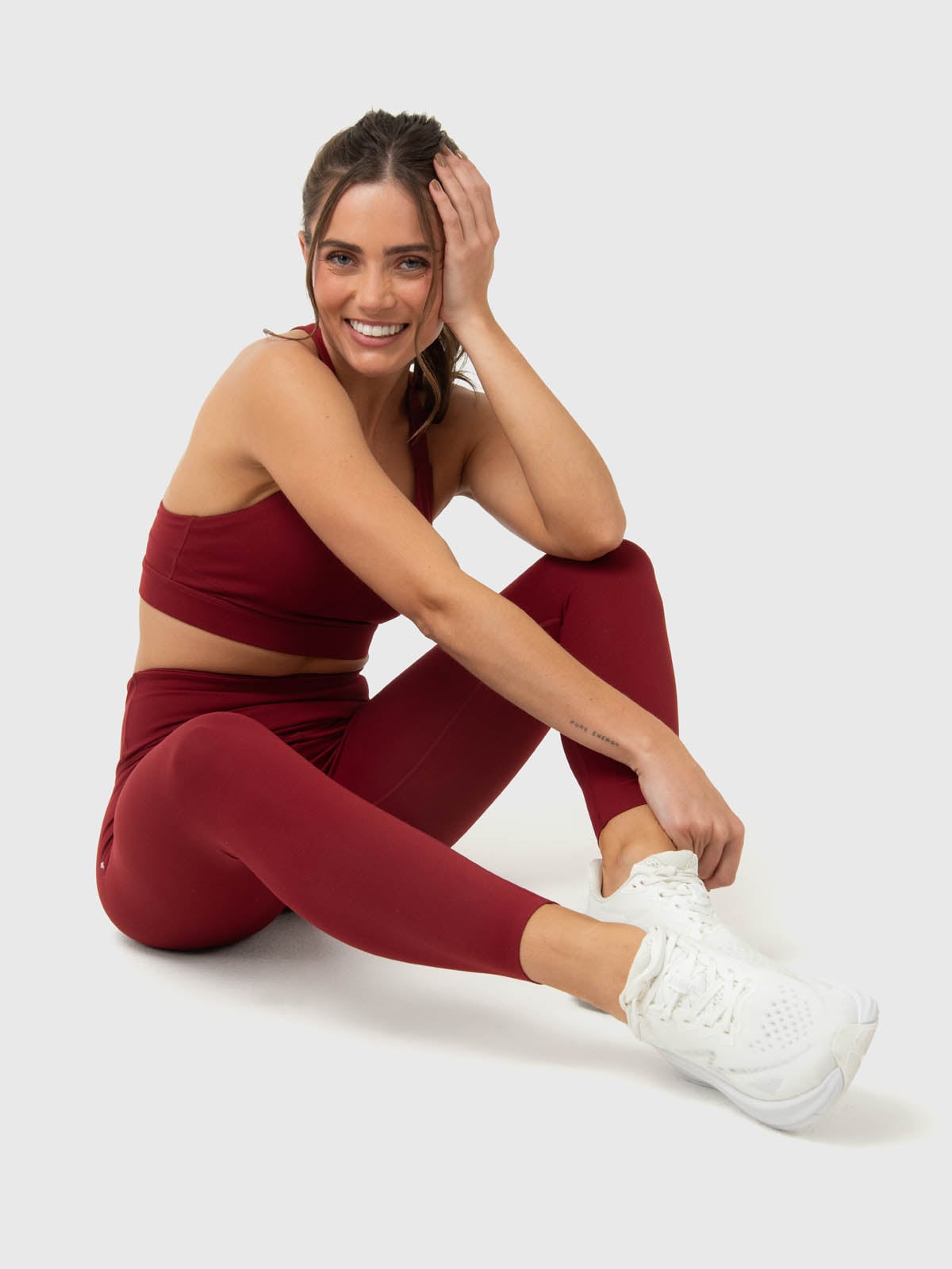 CALZA MUJER ANKLE LEG EMMA GRANATE BSOUL - 5