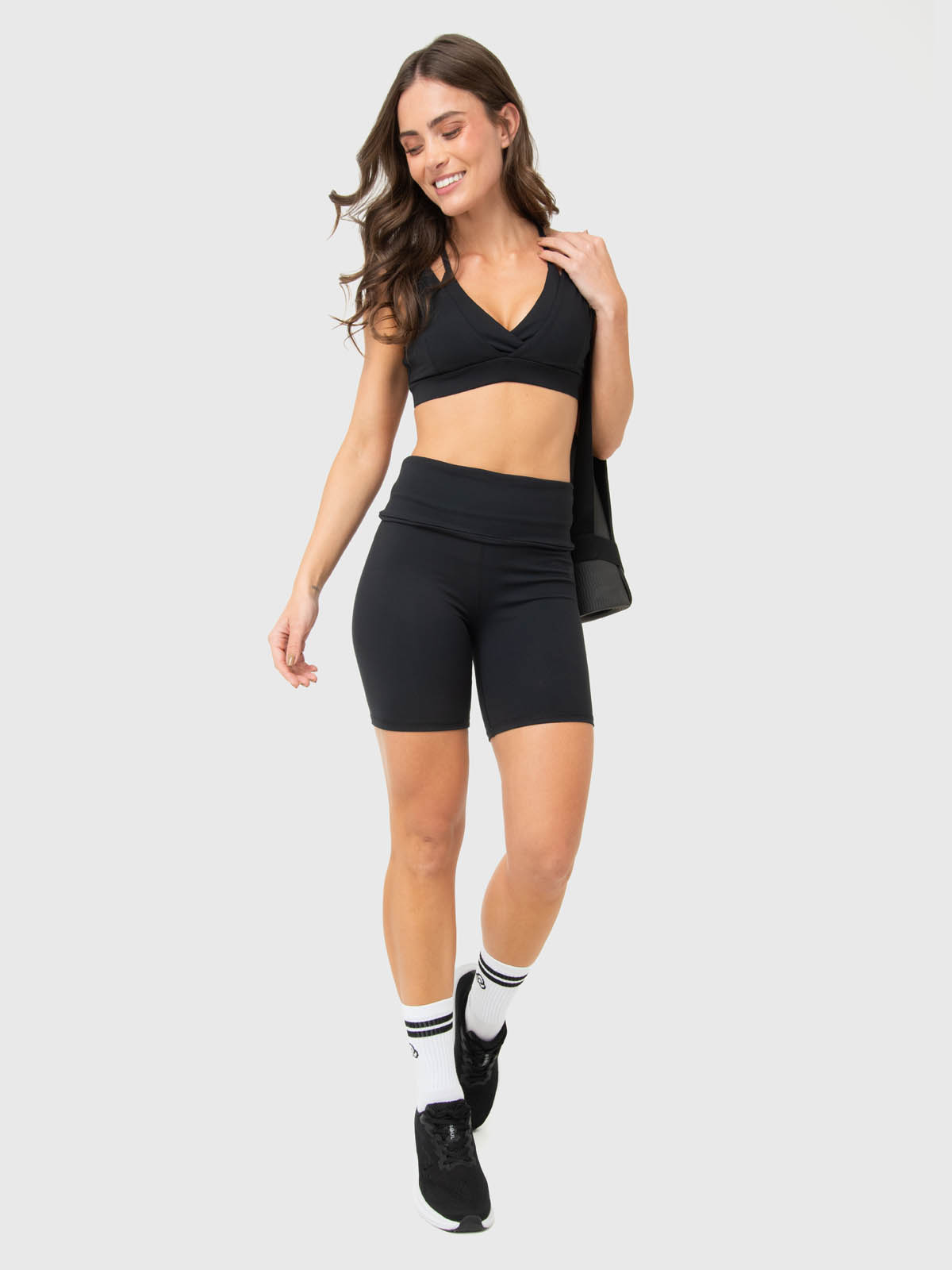 BIKER MUJER FOLDOVER NEGRA BSOUL - 5