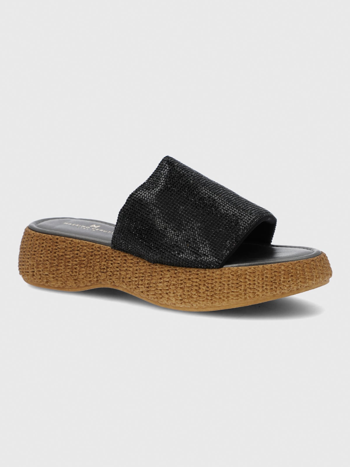 SANDALIA CERUTTI MUJER SAITTA NEGRA HUSH PUPPIES - 1