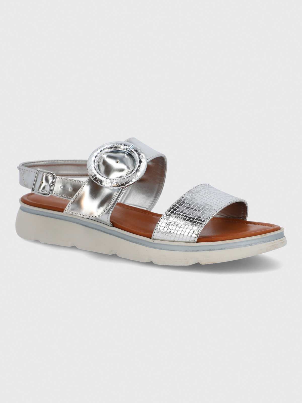 HUSH-PUPPIES SANDALIA CERUTTI MUJER DIRILLO METALIZADA HUSH PUPPIES