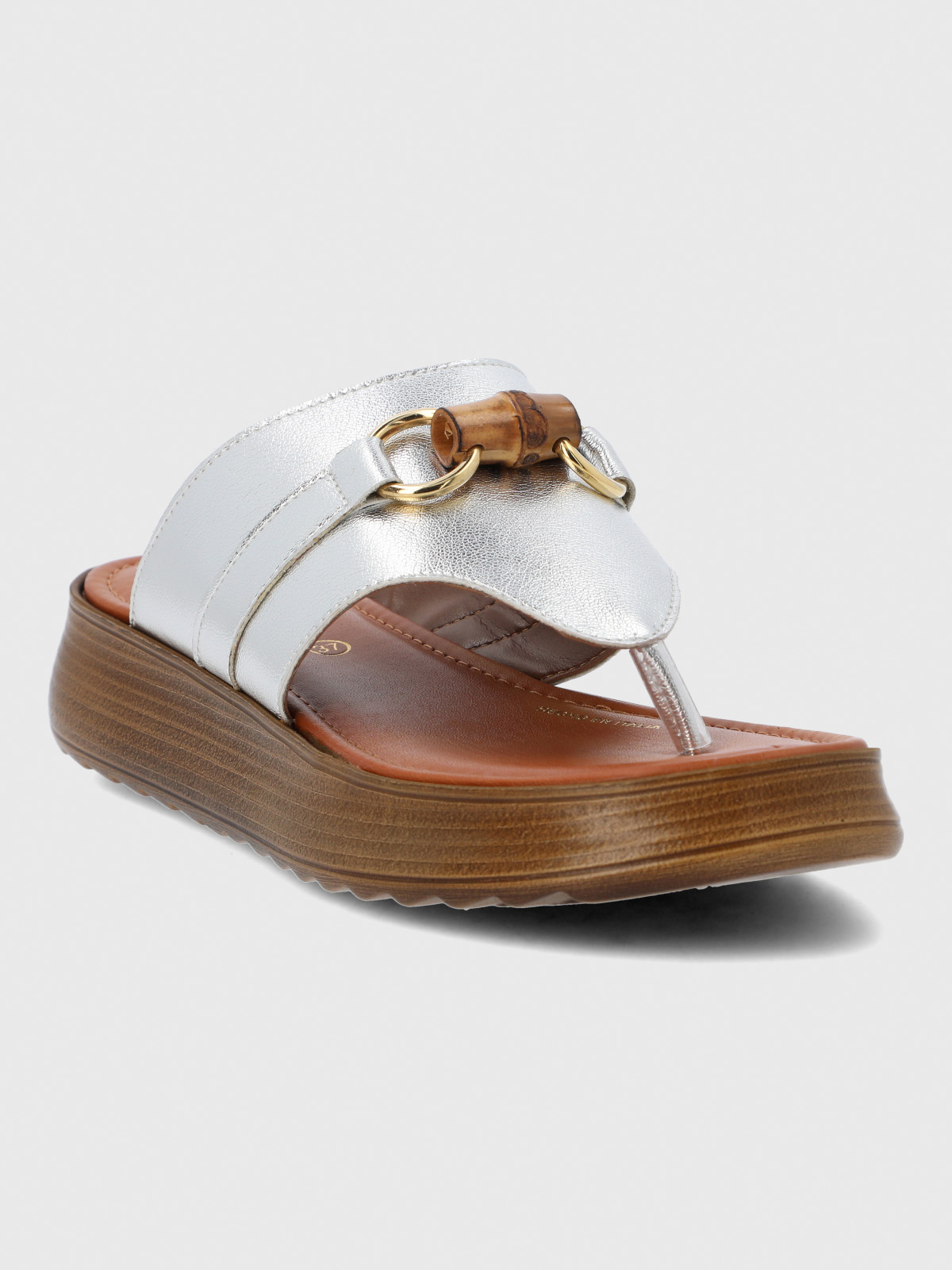 SANDALIA CERUTTI MUJER VICINA METALIZADA HUSH PUPPIES - 2