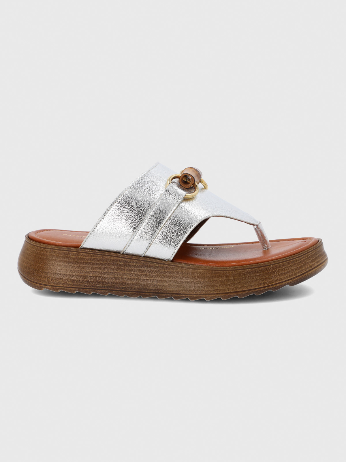 SANDALIA CERUTTI MUJER VICINA METALIZADA HUSH PUPPIES - 4