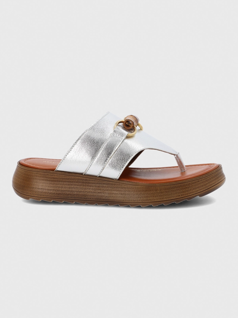 SANDALIA CERUTTI MUJER VICINA METALIZADA HUSH PUPPIES - 4