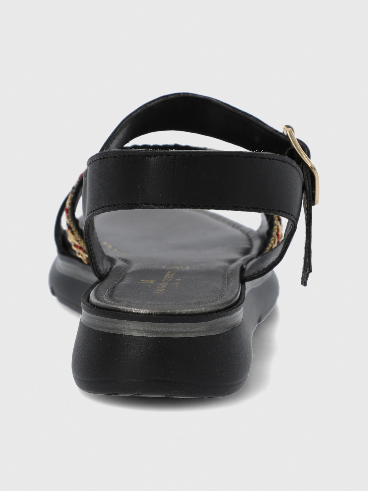 SANDALIA CERUTTI MUJER SAMBUCIA NEGRA HUSH PUPPIES - 8