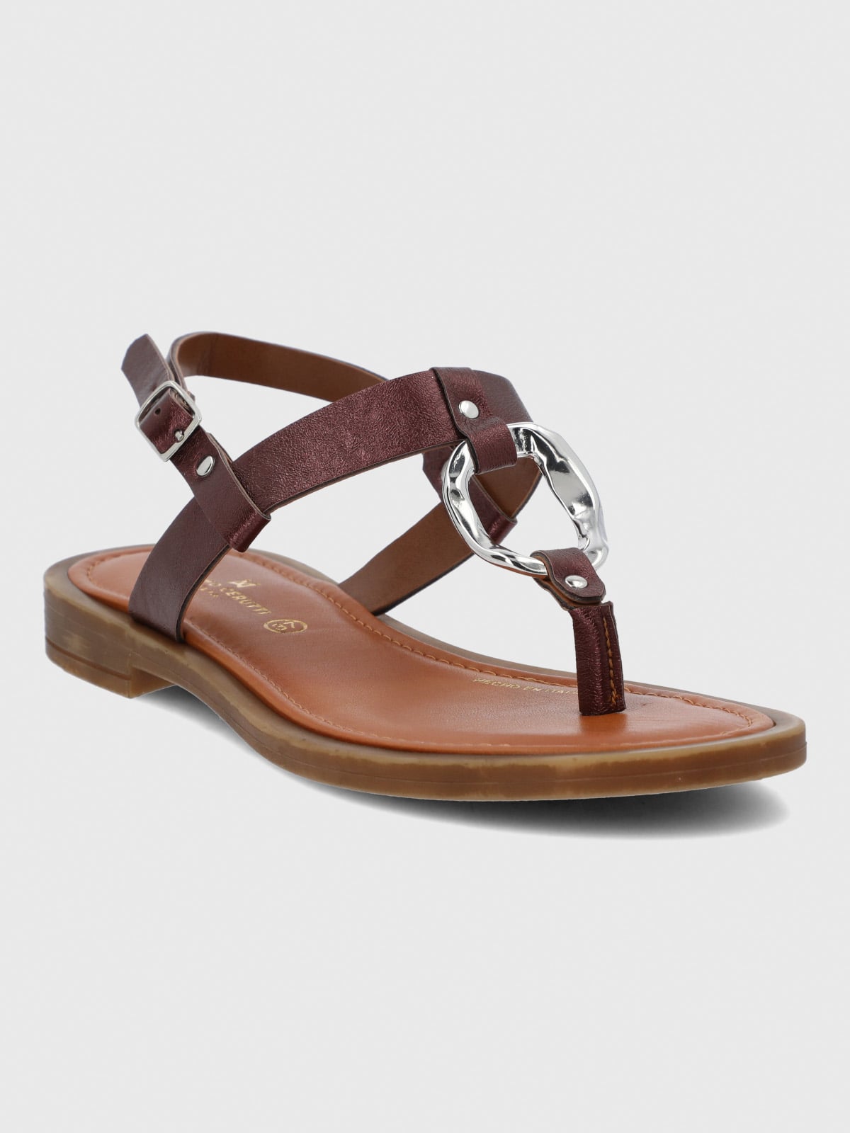 SANDALIA CERUTTI MUJER PISANI ROJA HUSH PUPPIES - 2