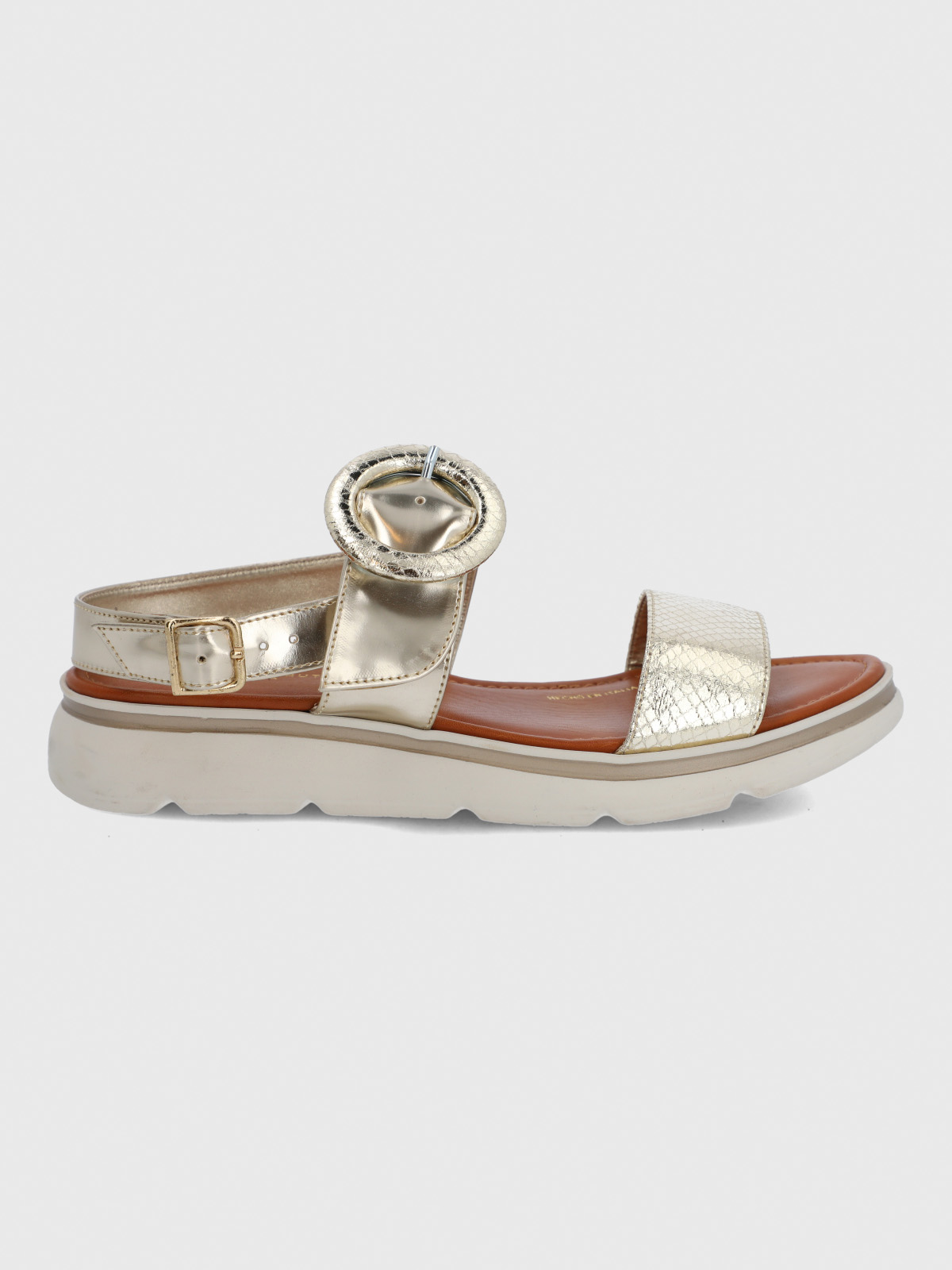 SANDALIA CERUTTI MUJER DIRILLO METALIZADA HUSH PUPPIES - 4