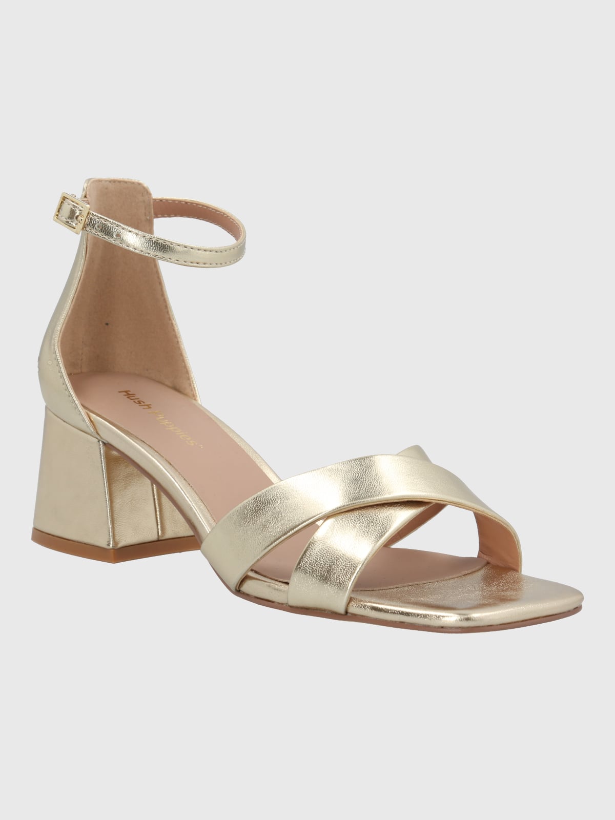 SANDALIA VESTIR MUJER INGA METALIZADA HUSH PUPPIES - 1