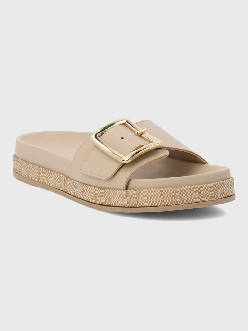 SANDALIA CERUTTI MUJER VINGAZA BEIGE HUSH PUPPIES - 2
