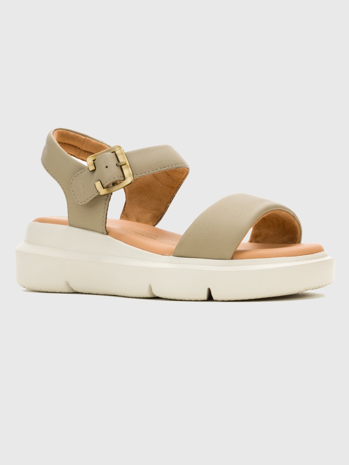 HUSH-PUPPIES SANDALIA CUERO MUJER UPLIFT STRAP VERDE HUSH PUPPIES