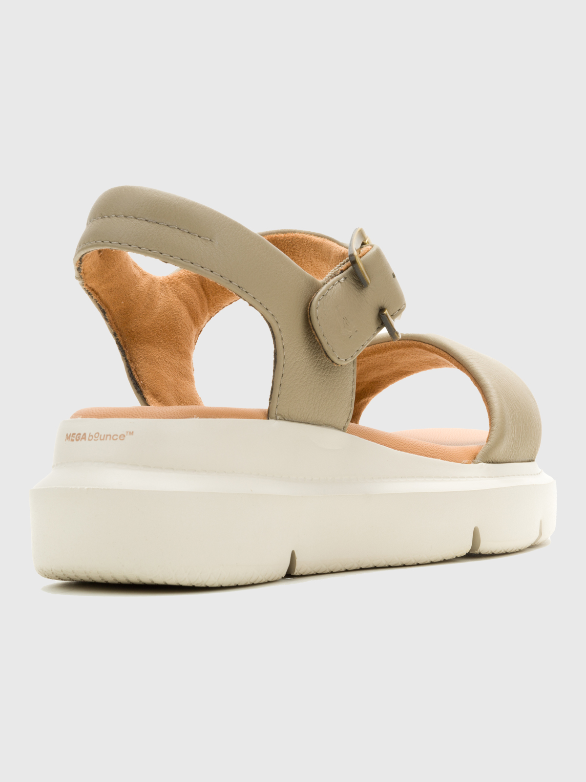 SANDALIA CUERO MUJER UPLIFT STRAP VERDE HUSH PUPPIES - 4