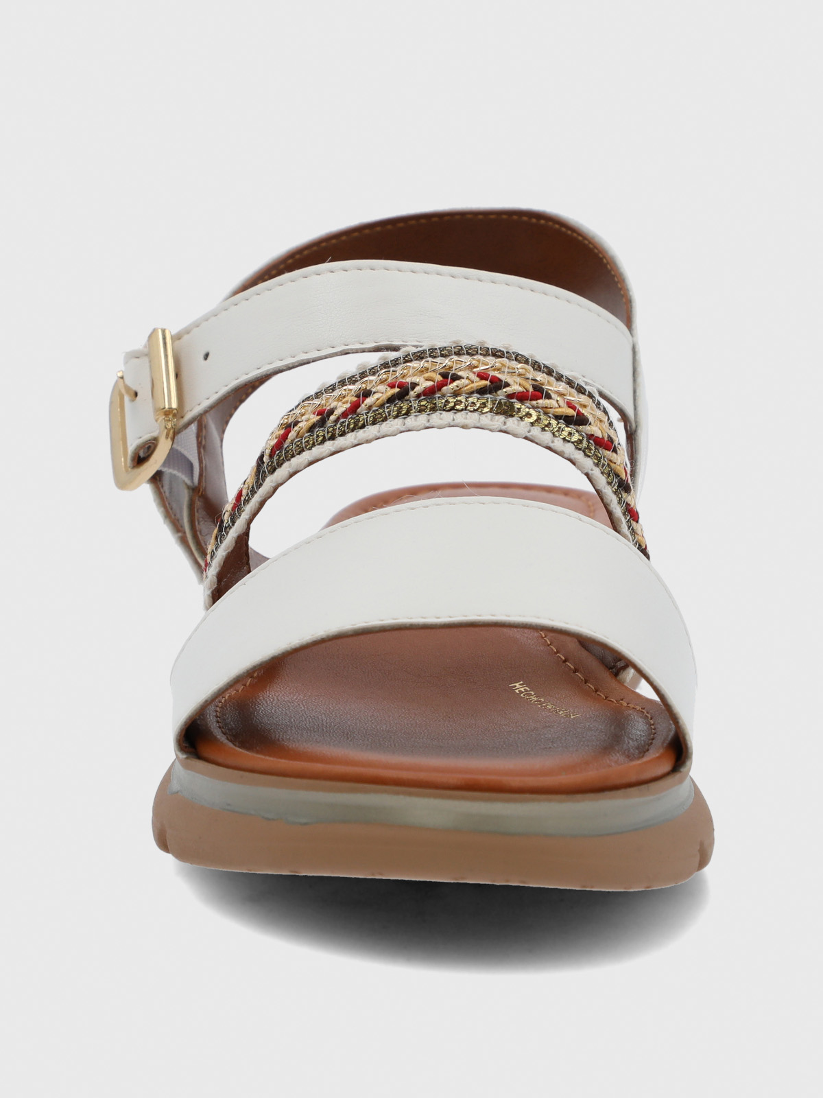 SANDALIA CERUTTI MUJER SAMBUCIA BLANCA HUSH PUPPIES - 5