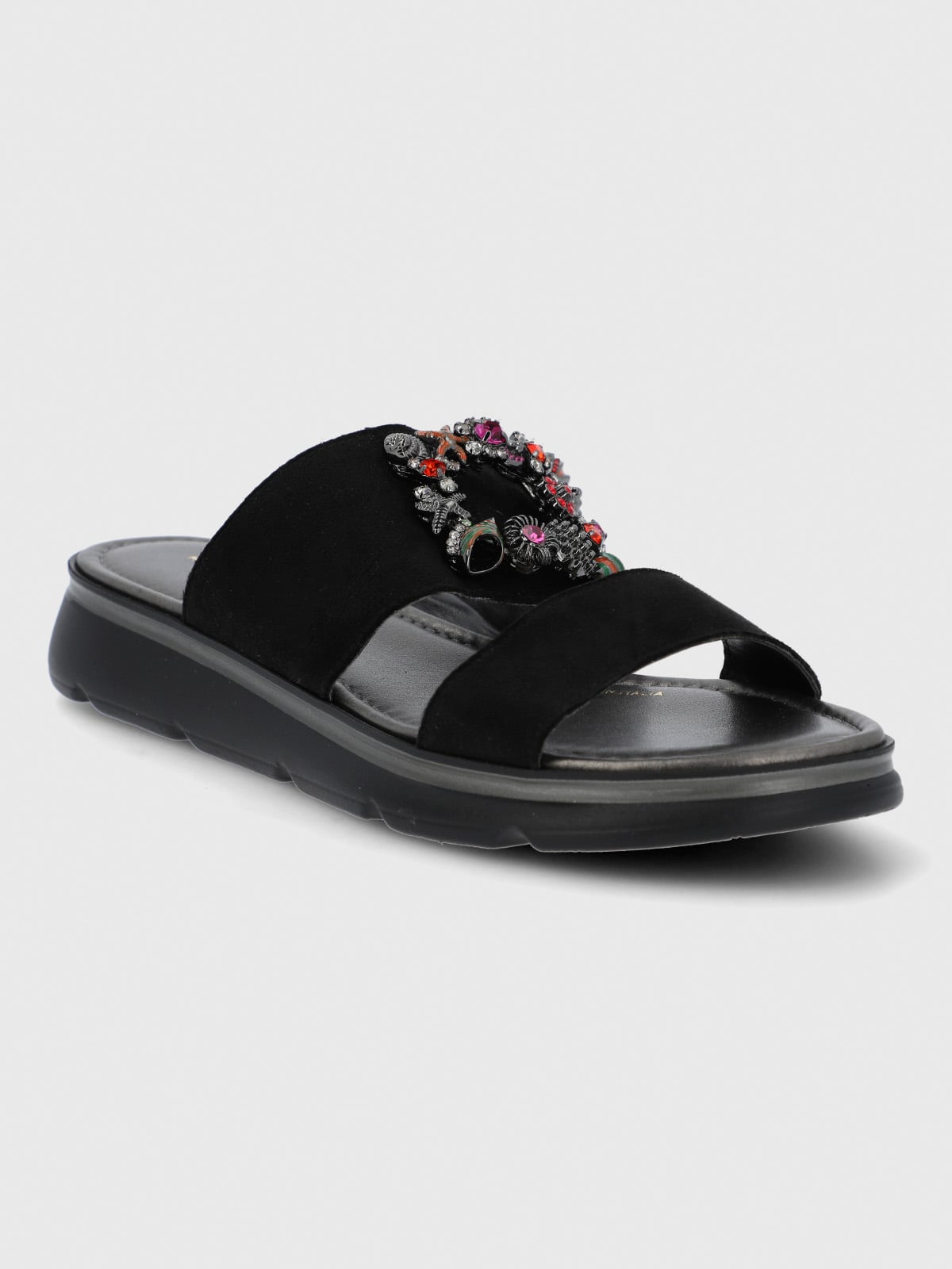 SANDALIA CERUTTI MUJER AQUINO NEGRA HUSH PUPPIES - 2