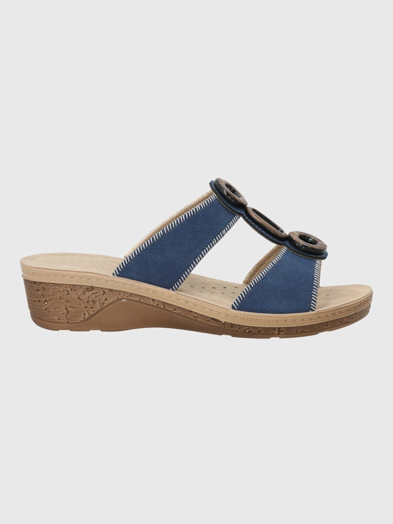 SANDALIA BUSSANA MUJER AZUL HUSH PUPPIES - 2