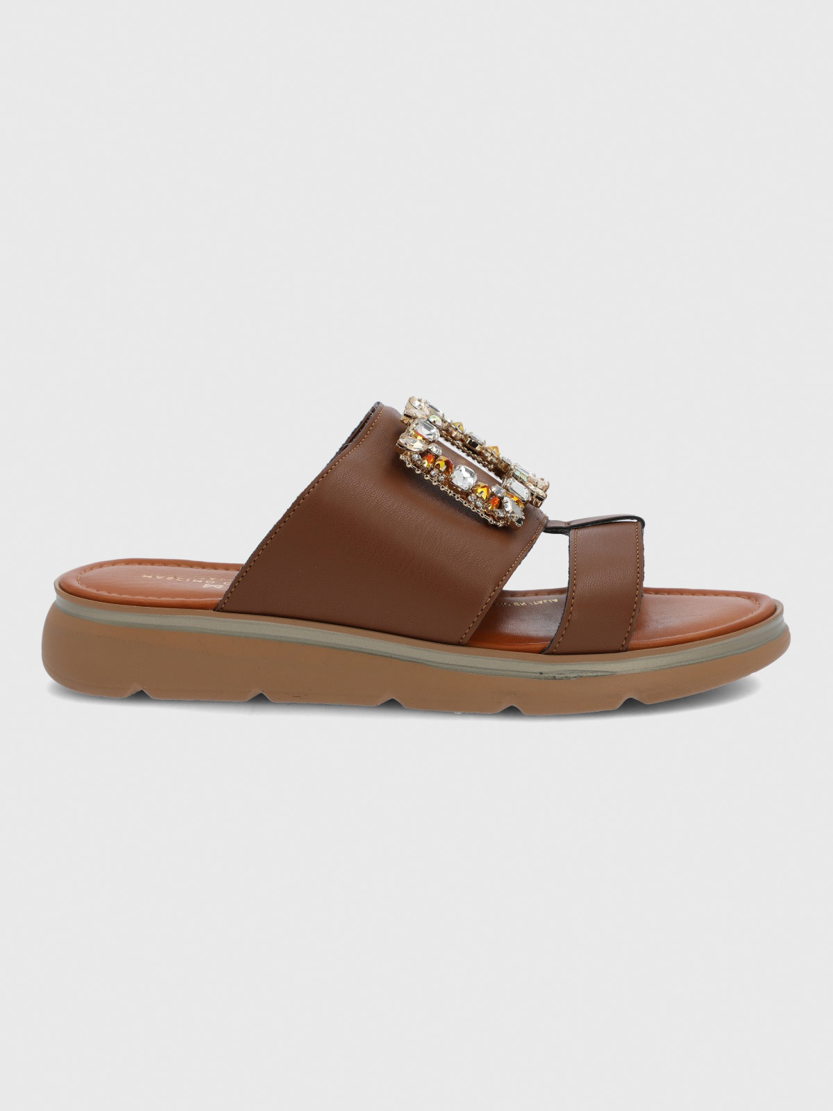 SANDALIA CERUTTI MUJER MOLARA CAFE  HUSH PUPPIES - 4