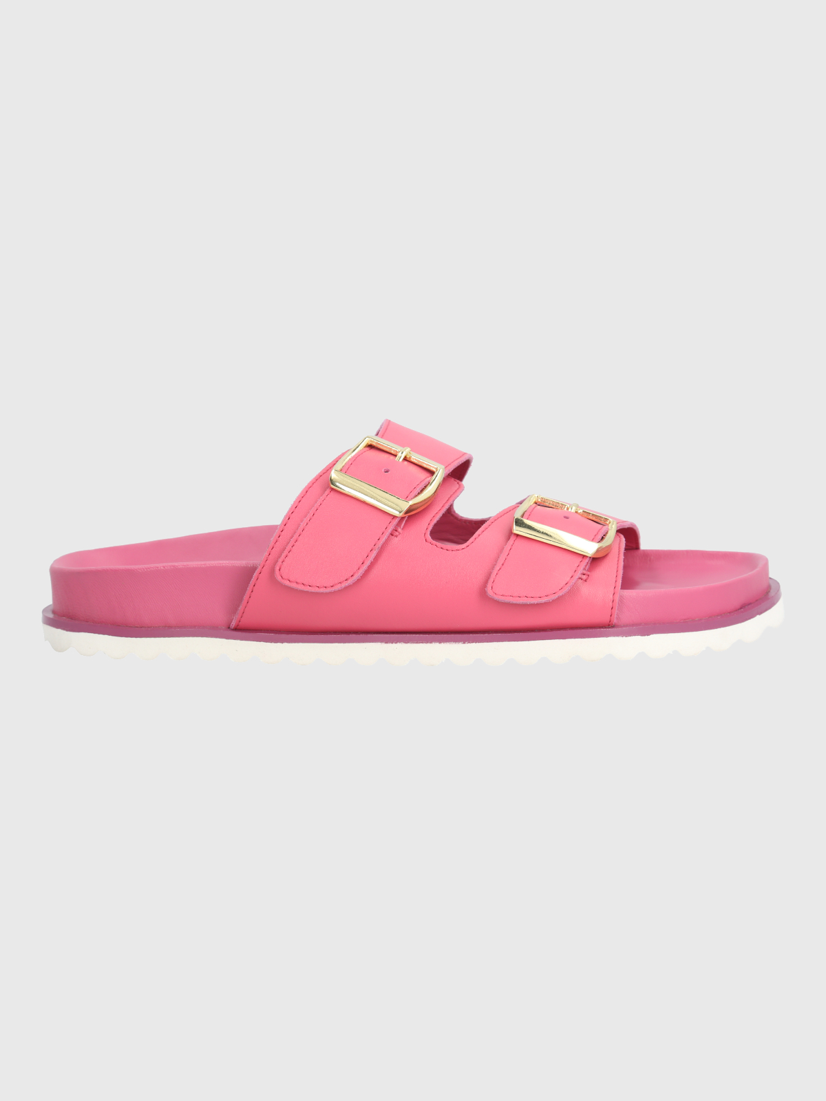 SANDALIA CUERO MUJER VARANA MORADA HUSH PUPPIES - 2