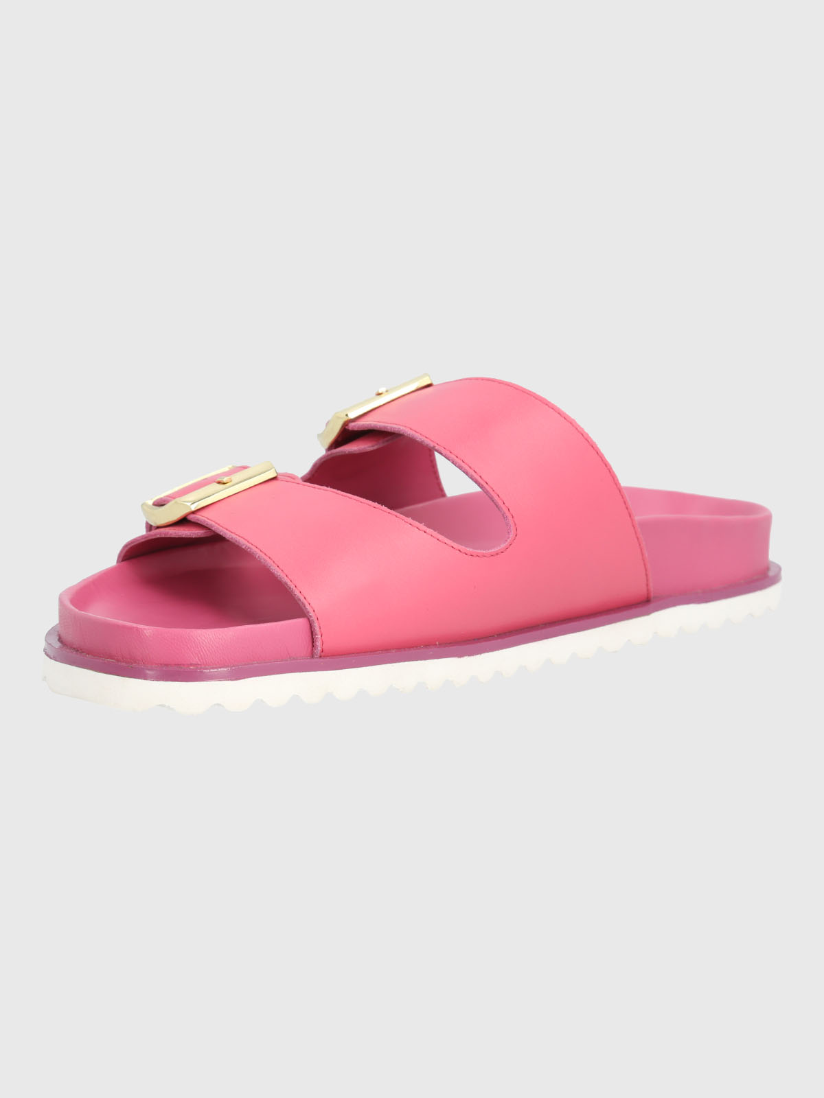 SANDALIA CUERO MUJER VARANA MORADA HUSH PUPPIES - 5