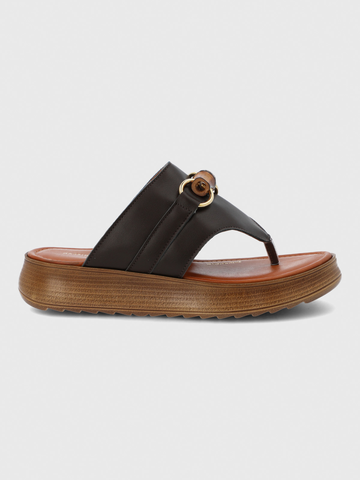 SANDALIA CERUTTI MUJER VICINALE CAFE  HUSH PUPPIES - 4