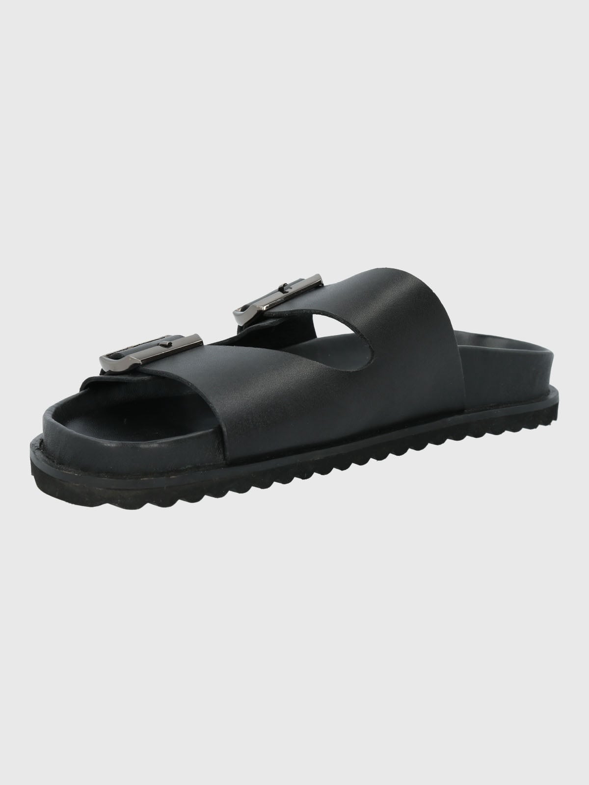 SANDALIA CUERO MUJER VARANA NEGRA HUSH PUPPIES - 5