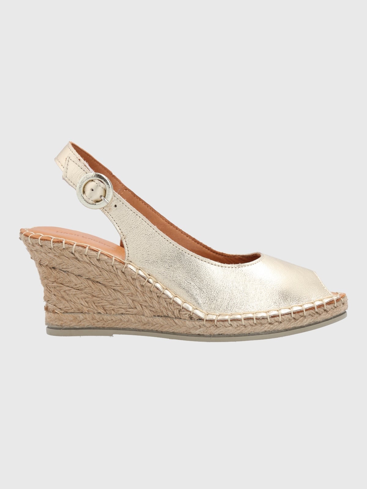 SANDALIA CUERO MUJER TOPE METALIZADA HUSH PUPPIES - 2