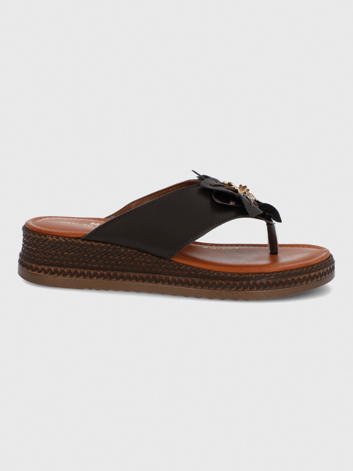 SANDALIA CERUTTI MUJER CIPRESSI CAFE  HUSH PUPPIES - 4
