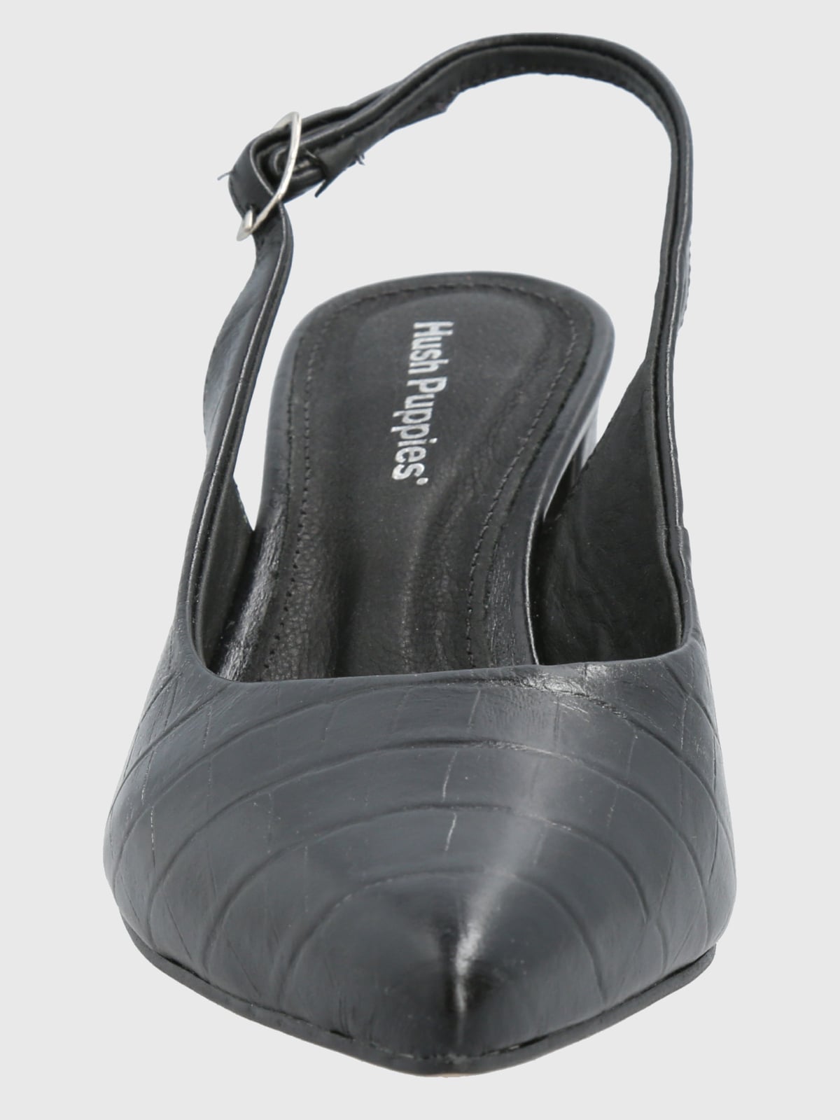 ZAPATO VESTIR MUJER CUERO DEBBIA NEGRO HUSH PUPPIES - 4