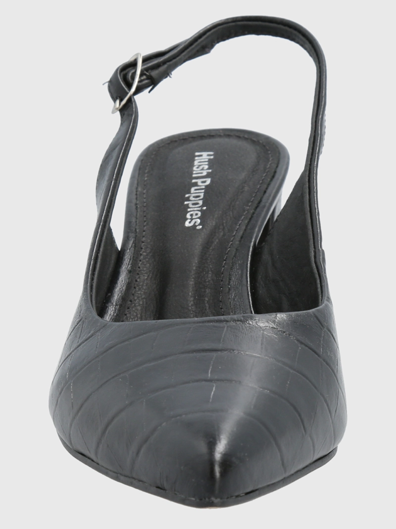 ZAPATO VESTIR MUJER CUERO DEBBIA NEGRO HUSH PUPPIES - 4