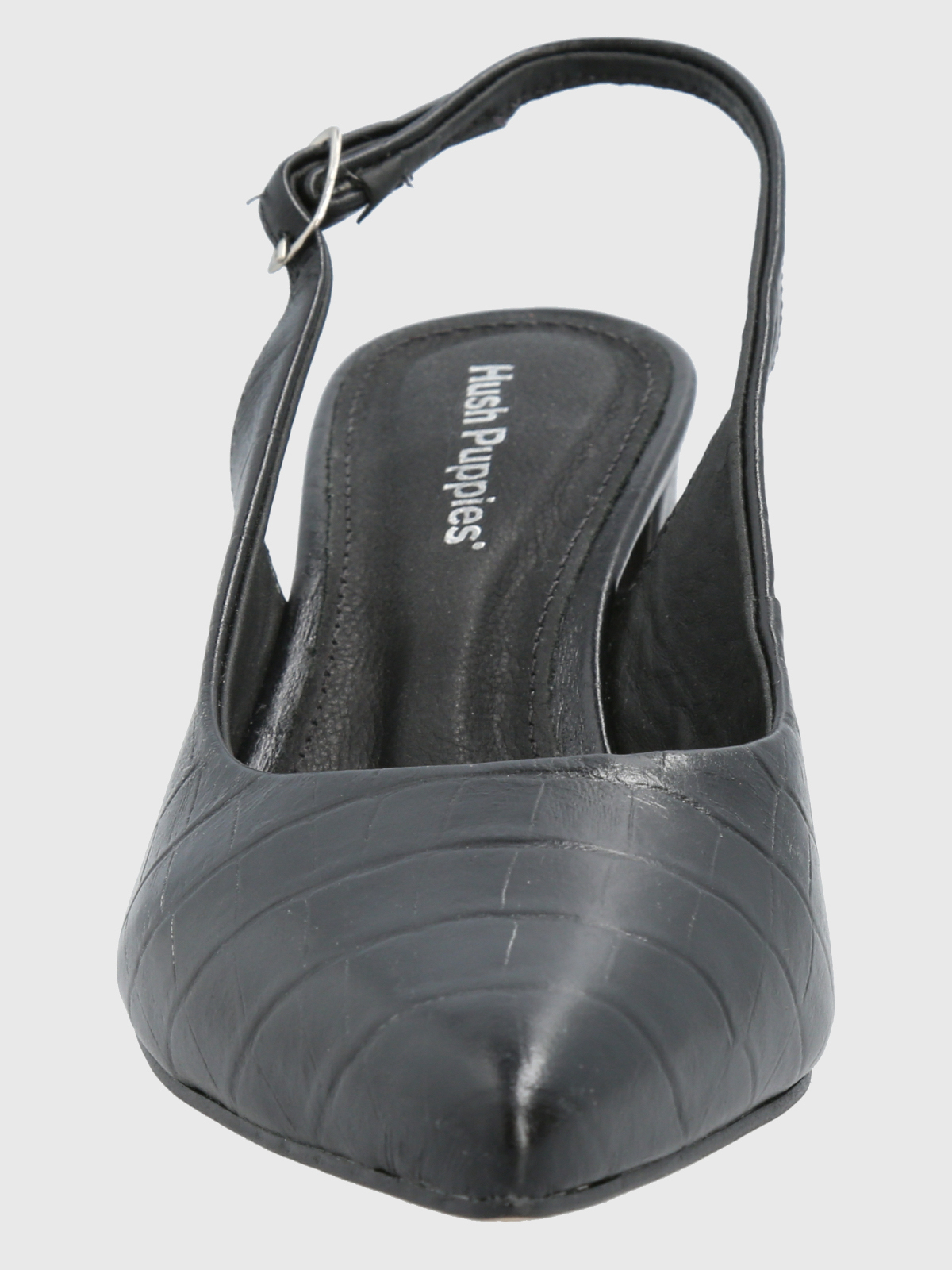 ZAPATO VESTIR MUJER CUERO DEBBIA NEGRO HUSH PUPPIES - 4