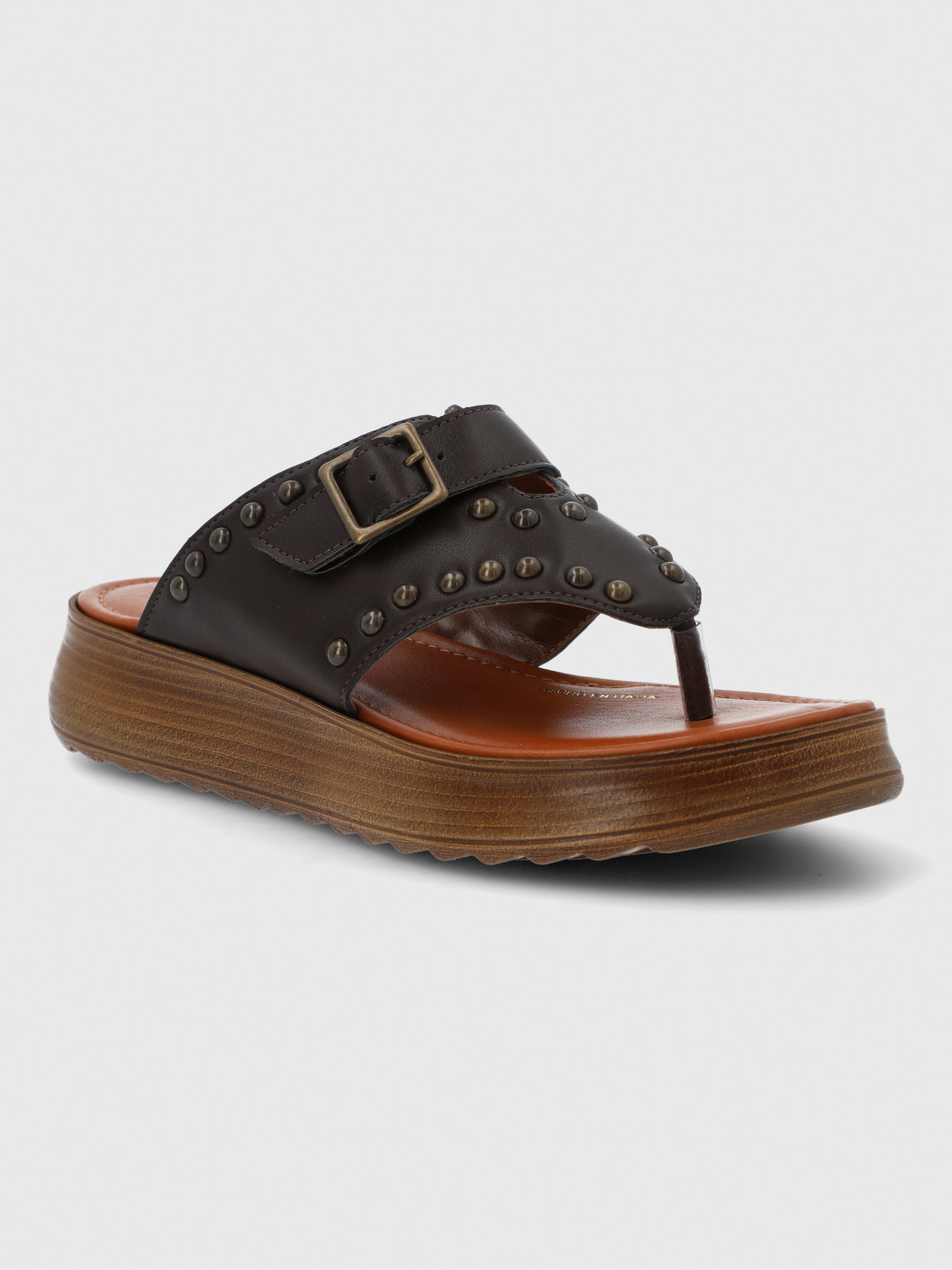 SANDALIA CERUTTI MUJER LIBERAZA CAFE  HUSH PUPPIES - 2