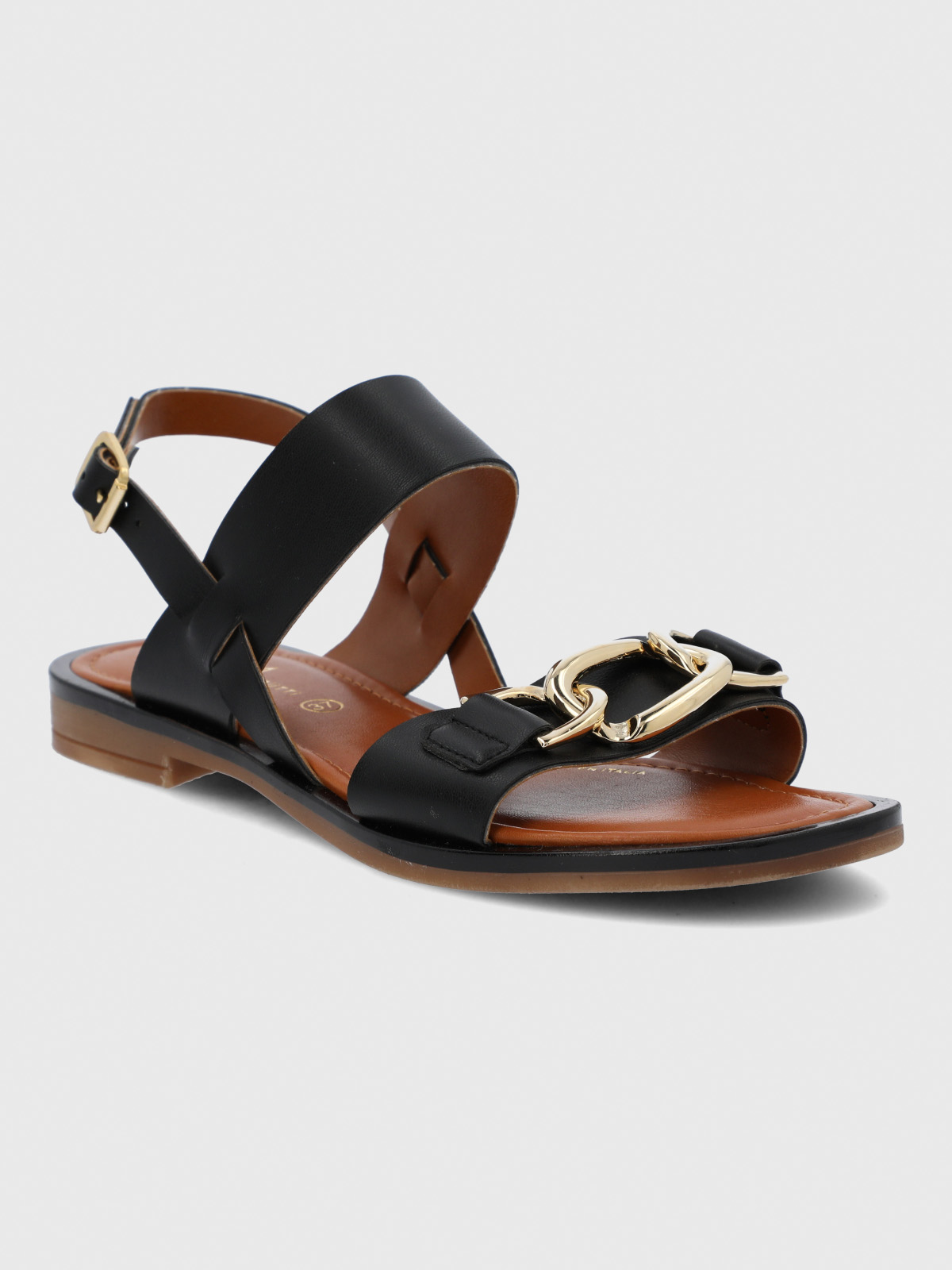 SANDALIA CERUTTI MUJER MIDIA NEGRA HUSH PUPPIES - 2