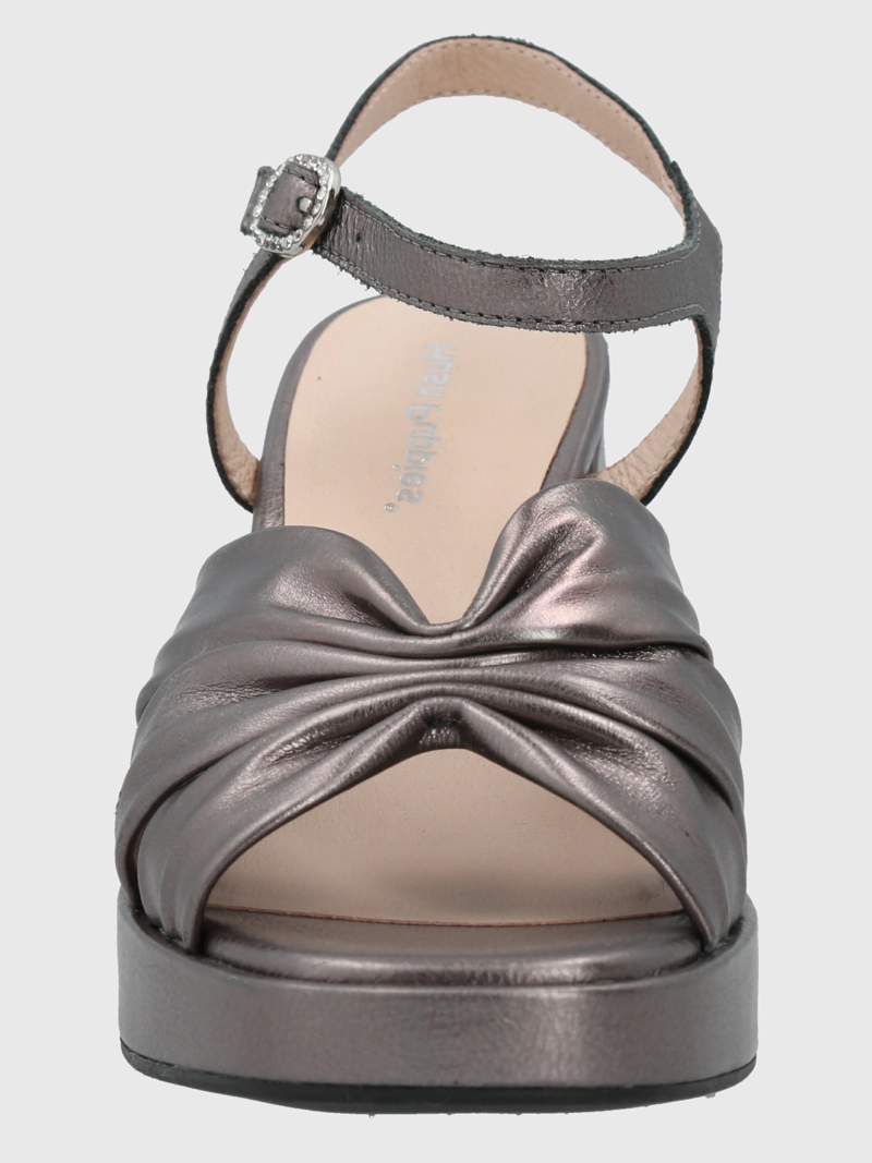 SANDALIA  MUJER CUERO BERFOLTE METALIZADA HUSH PUPPIES - 4