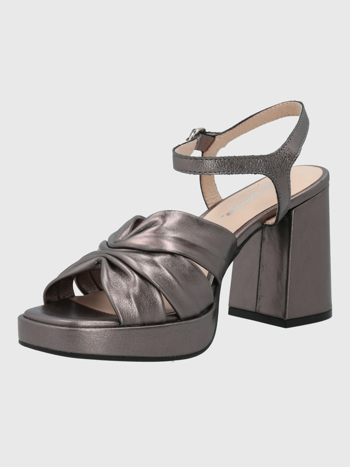 SANDALIA  MUJER CUERO BERFOLTE METALIZADA HUSH PUPPIES - 5