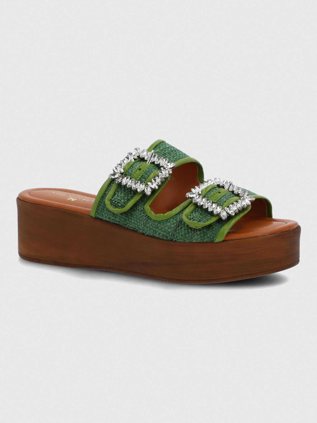 SANDALIA CERUTTI MUJER MULINI VERDE HUSH PUPPIES - 1