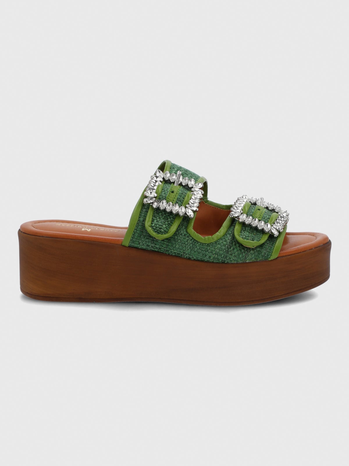 SANDALIA CERUTTI MUJER MULINI VERDE HUSH PUPPIES - 4