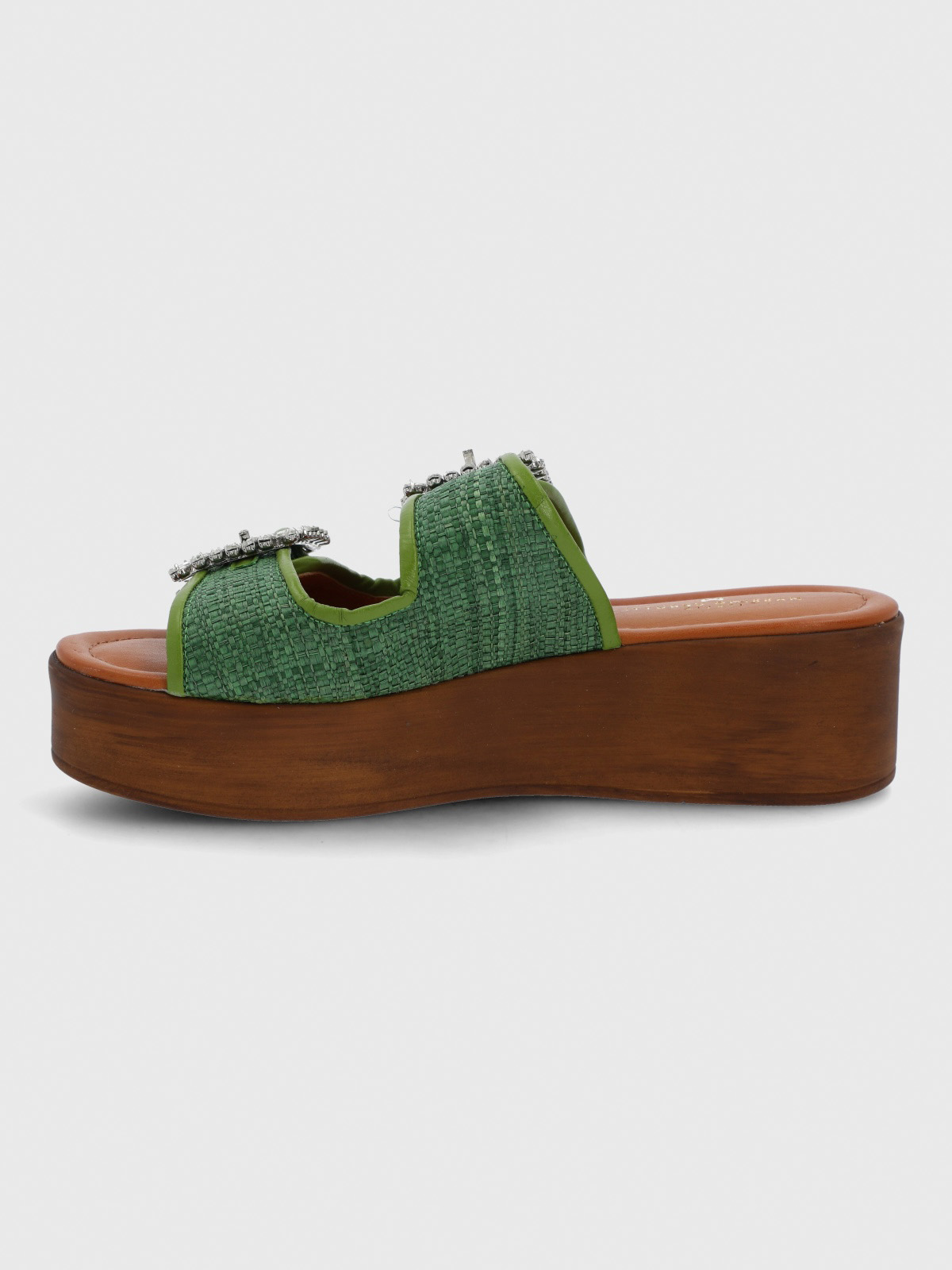 SANDALIA CERUTTI MUJER MULINI VERDE HUSH PUPPIES - 7