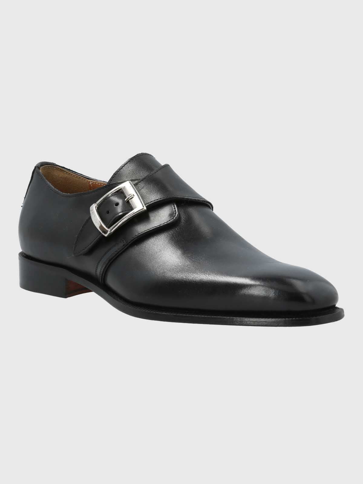 ZAPATO ITALIANO HOMBRE CUERO FERRA NEGRO HUSH PUPPIES - 1
